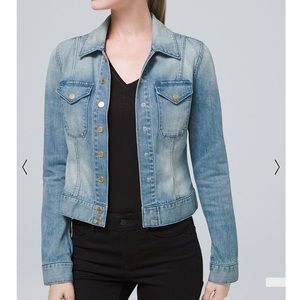 White House Black Market Denim Jacket